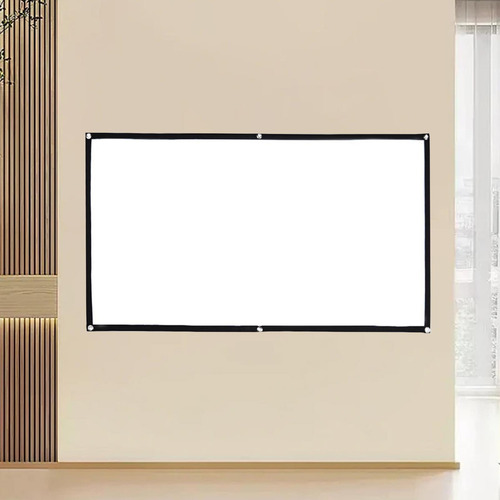 Tela Do Projetor De Filme Cortina Do Projetor Tela 1,59x0,9m