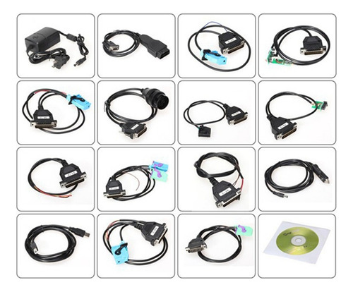 Programador Digiprog 3 Correccion Chip + Kit De Cables Full