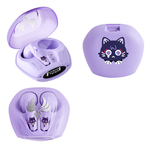 Auriculares Bluetooth Genshin Impact Originales Meow Voice