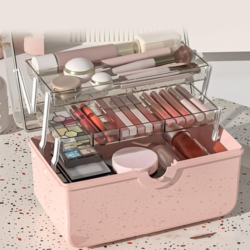 Organizador De Estantes De Maquillaje Cosmético Caja De
