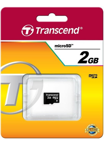 Tarjeta De Memoria Micro Sd De 2 Gb | Transcend