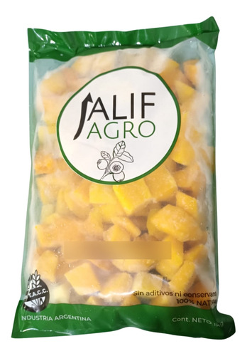 Mango En Cubos Congelado Iqf 1kg - Alif