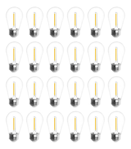 ~? Jslinter S14 5000k Daylight Outdoor String Lights Bulbs R