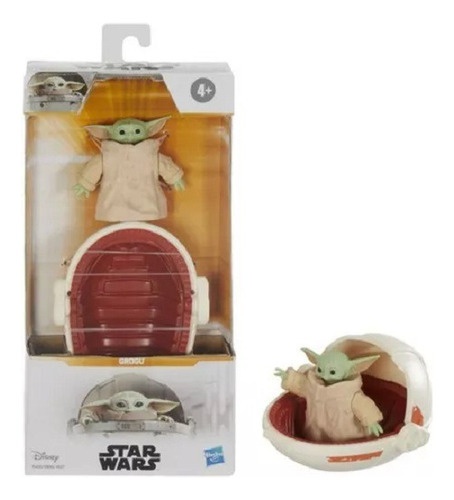  Grogu Baby Yoda Con Cuna Star Wars Disney Mandalorian