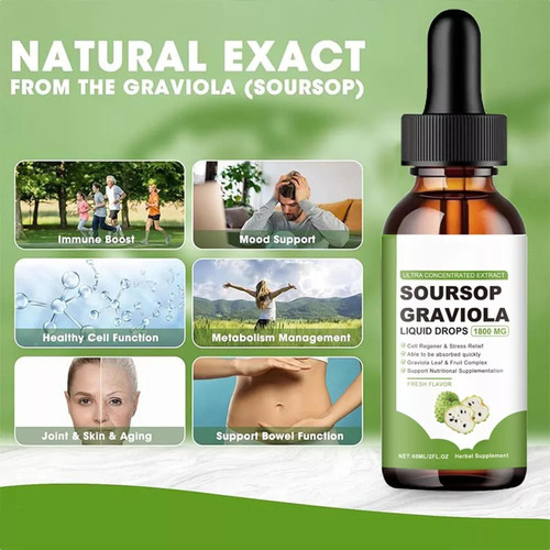 Extracto De Guanábana 100% Puro Naturesours X2