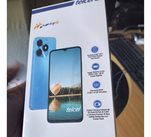 Tekno Spark 10 128gb, 8gb De Ram Azul Nuevo
