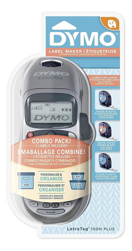 Imagen 4 de 7 de Rotuladora Dymo Letratag Lt100h Plus Etiquetadora +3cart W01