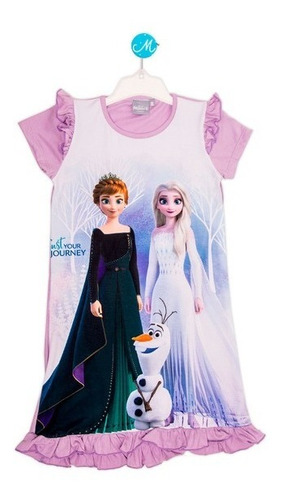 Pijama Camison Frozen Nena Niñas Licencia Oficial Disney 