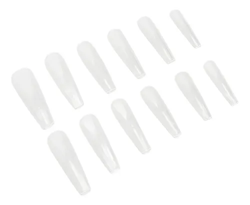 Gel Falso Adhesivo Transparente Con Cobertura Completa Para