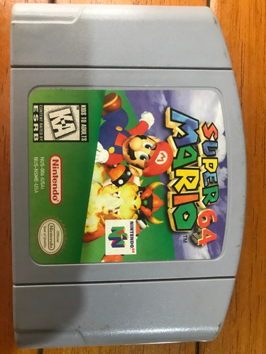 Jogo Nintendo 64 Super Mario 64 Caixa E Manual (Usado)