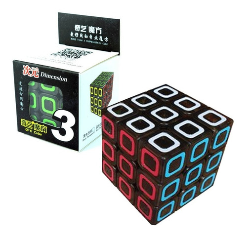 Cubo 3x3 Qiyi Dimension Speedcube Profesional