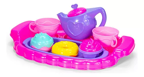 Cozinha Brinquedo Menina Eletro Jogo Panelas Comidinhas 19pç