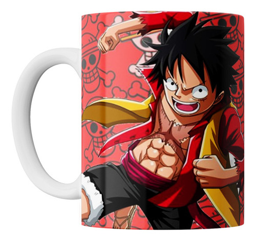 Taza Anime One Piece Monkey D Luffy Ceramica #2