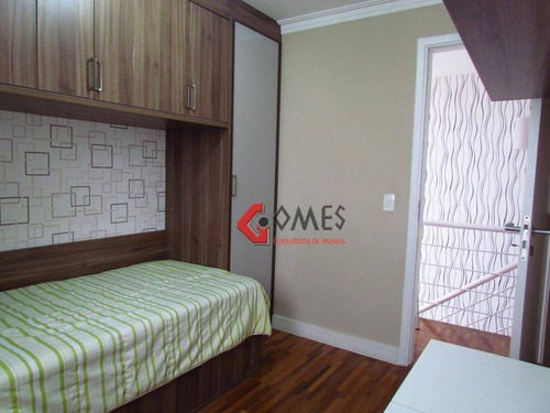 Imagem 18 de 23 de Cobertura Com 3 Dormitórios À Venda, 160 M² Por R$ 1.000.000,00 - Baeta Neves - São Bernardo Do Campo/sp - Co0137