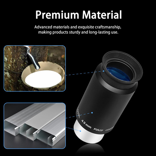 Ocular De Telescopio Plossl De 31.7 Mm Para Astronomía