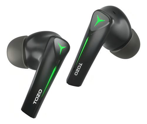 Auriculares intraurales Tozo G1s Gaming Pods Bluetooth 5.3 negros