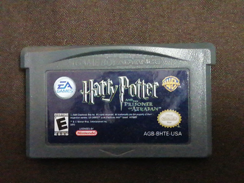 Juego Harry Potter And The Prisioner Of Azkaban Game Boy Adv