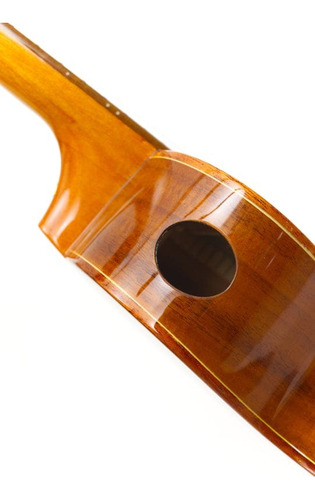 Ukelele Concierto Bamboo Wizard Incluye Funda Acolchada Color Marrón