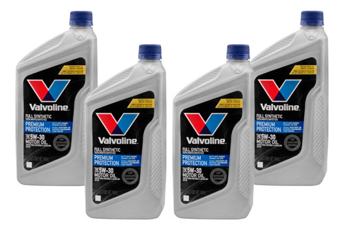 Kit 4 Litros Valvoline Premium Protection Synthetic 5w30