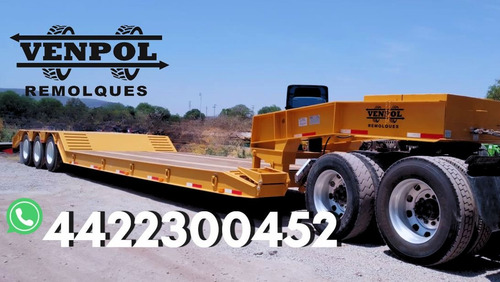 Lowboy Cuello Desmontable 3.05 Carga De Exceso Dimensiones