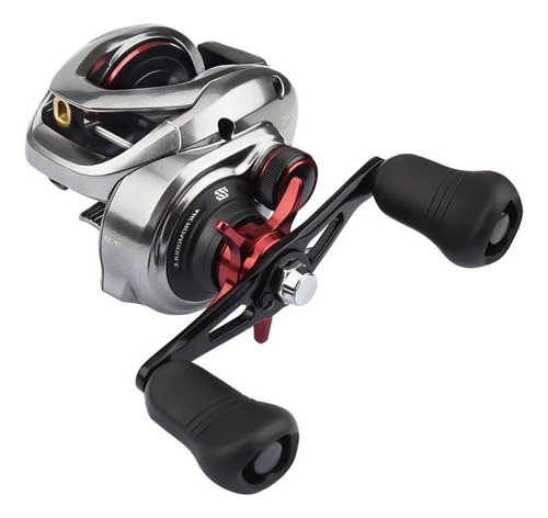 Nova Carretilha Shimano® Scorpion Md 301xg 7.9:1 Drag:8,2kg Cor Prateado Lado da manivela Esquerdo