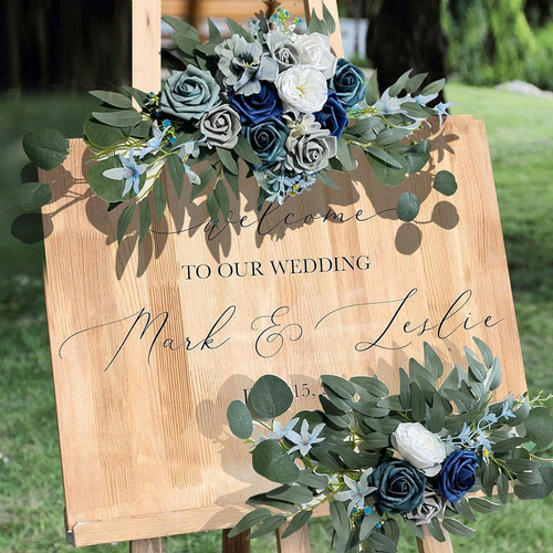 2x Arco De Flores Para Bodas Flores De Seda Para Decoración