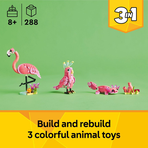 Juguete De Construcción Lego Creator 3 En 1 Wild Animals 311