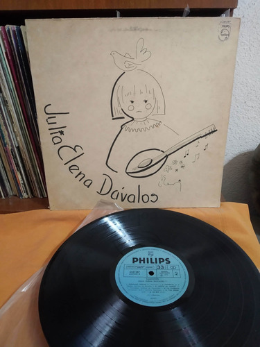 Julia Elena Dávalos Vinilo Lp Sin Girar