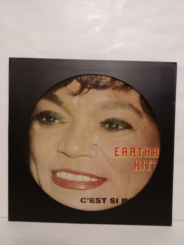 Eartha Kitt- C'est Si Bon- Picture Disc, Lp, Dinamarca, 1985