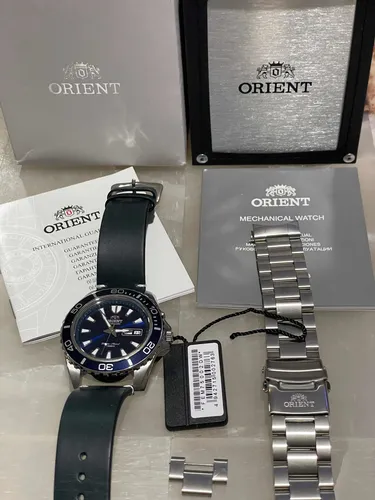 Reloj Orient Mako Xl Autom tico Full Set Y Extensible Jubile
