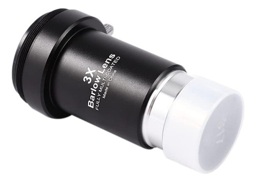 Barlow Lens 3x 1.25 Pulgadas Metal Multicapa Ocular Telescop Color