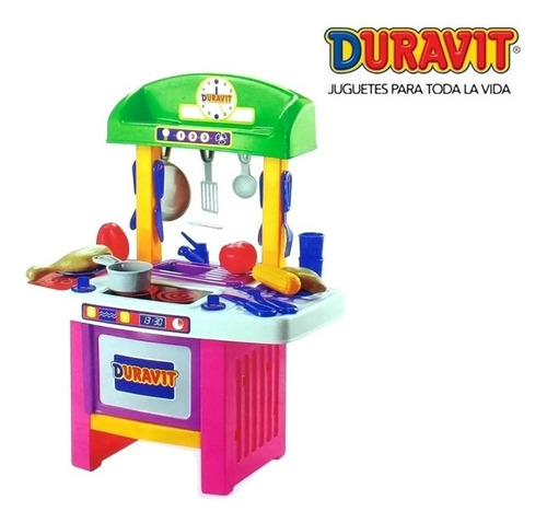 Mi Cocina Duravit Chica Cocinita Accesorios Nena Color Rosa Rosa Chicle