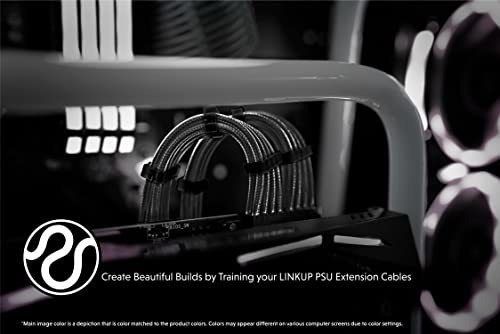 Linkup - Cable Psu De 30 Cm Con Funda De Extensión Personali