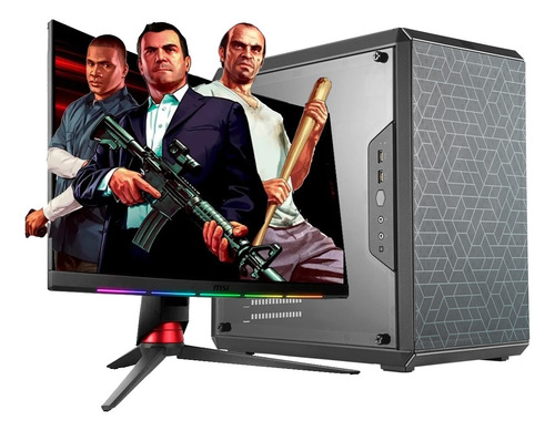 Imagen 1 de 8 de Pc Armada Gamer Amd 4700s 8c 16gb Ram Nvidia Gtx 1650 Cuotas