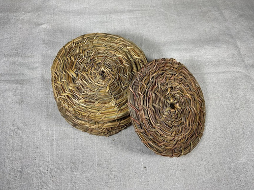 Posavasos De Fibra Natural Tejido En Pita