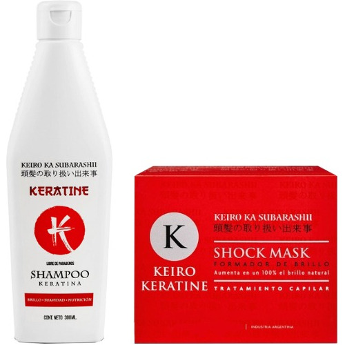 Fithocolor Kit Keratine Shampoo + Tratamiento 