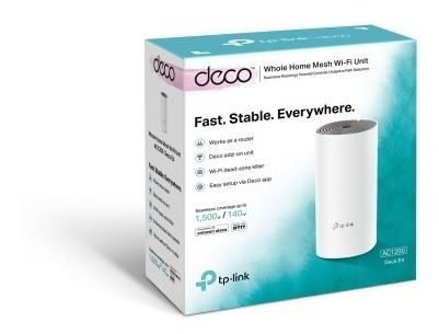 Sistema Wi-fi Mesh Tp-link Deco E4 De 1 Unidad
