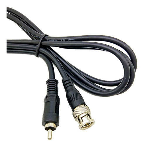 X Cable Bnc A Av De 1,5 M, Adaptador Bnc A Rca Macho, 1