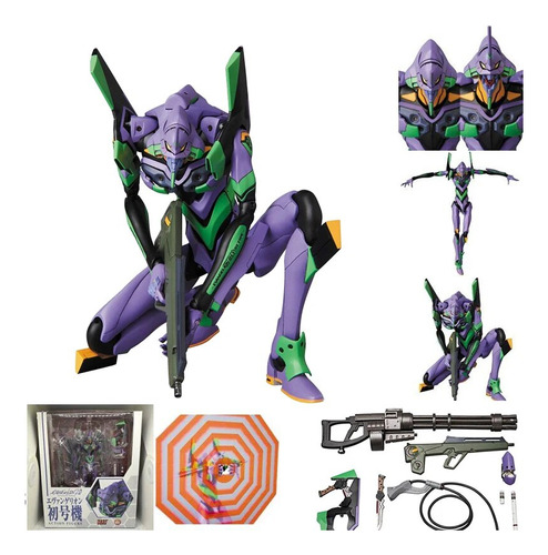 Maqueta De Figura De Acción Mafex 080 Evangelion Type Eva-01