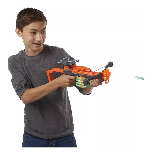 Imagen 2 de 5 de Nerf Star Wars Episodio 7 Chewbacca Bowcaster Blaster Origi