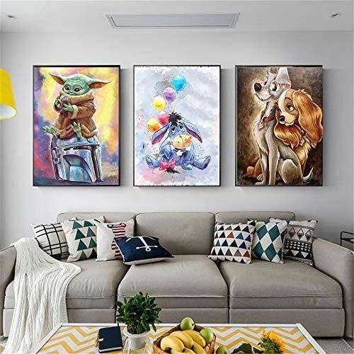 Imagen 7 de 8 de Pintura De Diamantes 5d X6 Kit Disney2