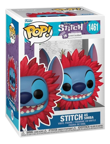 Funko Pop Stitch Como Simba 1461