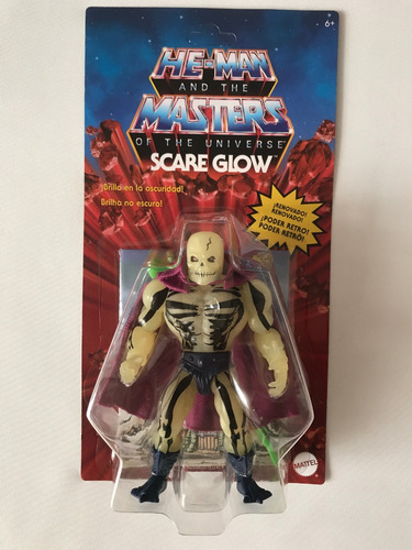 Scareglow Motu Origins Retro Amos Del Universo Scare Glow Mx (Usado)