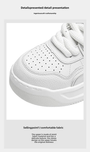 Zapatillas Casuales Transpirables Para Hombre, Zapatos Blancos De Verano