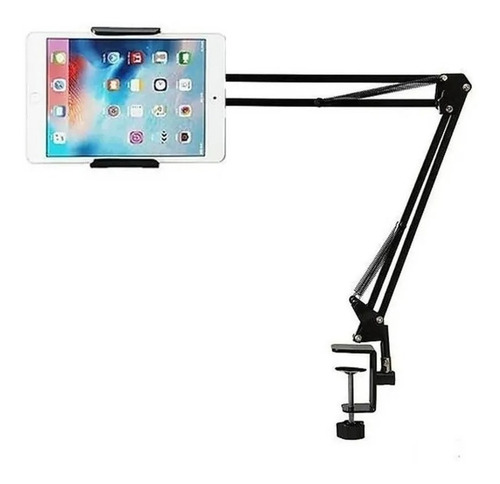 Soporte Sujetador Brazo Metálico Flexible Celular Tablet