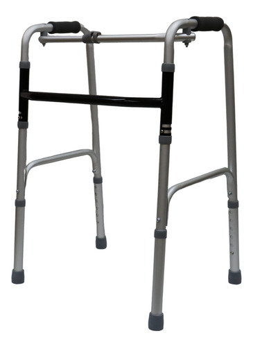 Andadera Ortopédica Wellspring WK801 Color Gris Para Adultos Ajustable Andador 2 En 1