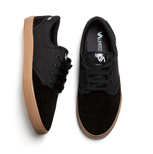 Imagen 2 de 5 de Zapatillas Bogotá Valimited Skate Cuero Y Lona Envió Gratis
