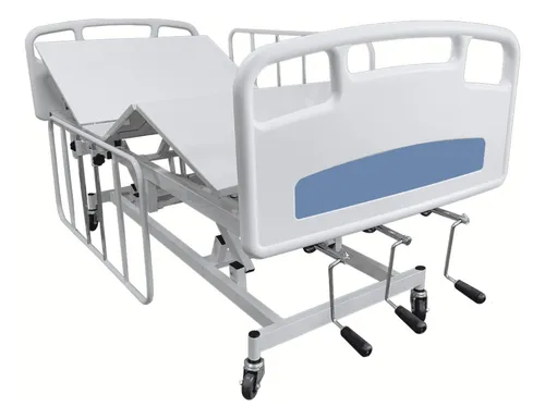 comprar Cama 3 Manivelas Hospitalar C\u002F Elevação De Altura + Colchão