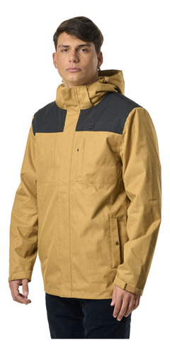 Chaqueta Siklos Reciclada Kivul Hombre Cafe