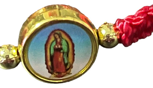 50 Recuerdo Pulsera Artesanal Virgen Tejida Virgencita